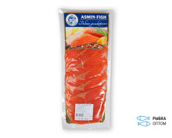 Нарезка семги слабосоленой «Asmin-Fish» 300 г