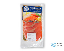Нарезка семги слабосоленой «Asmin-Fish» 150 г